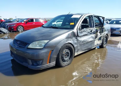 2006 Ford Focus Zx4 z USA, uszkodzony, nr VIN 1FAHP38Z76W145454